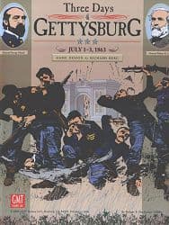 Boîte du jeu : Three Days of Gettysburg