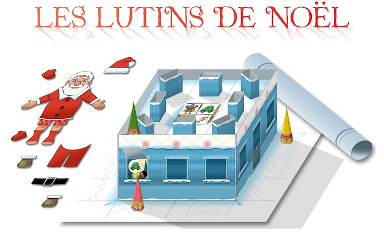Boîte du jeu : Les Lutins de Noël