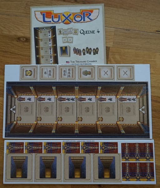 Boîte du jeu : Luxor Queenie 4 : The Treasure Chamber
