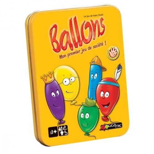 Boîte du jeu : Ballons