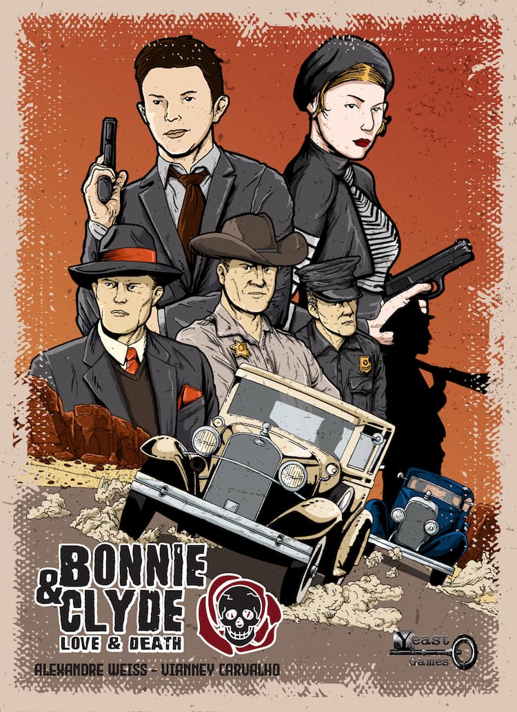 Boîte du jeu : Bonnie & Clyde Love and Death
