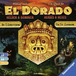 Boîte du jeu : The Quest for El Dorado: Heroes & Hexes