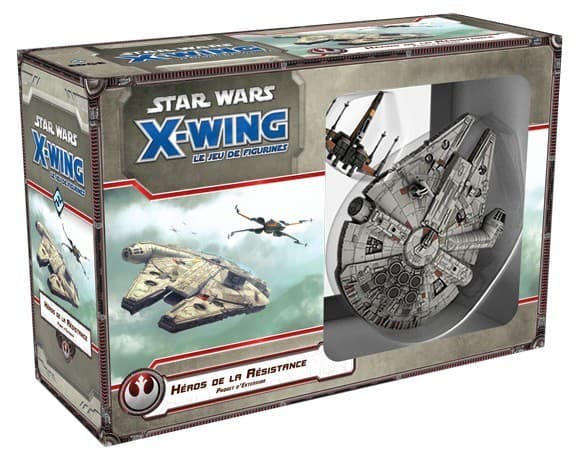 Boîte du jeu : X-Wing : Jeu de Figurines - Héros de la résistance