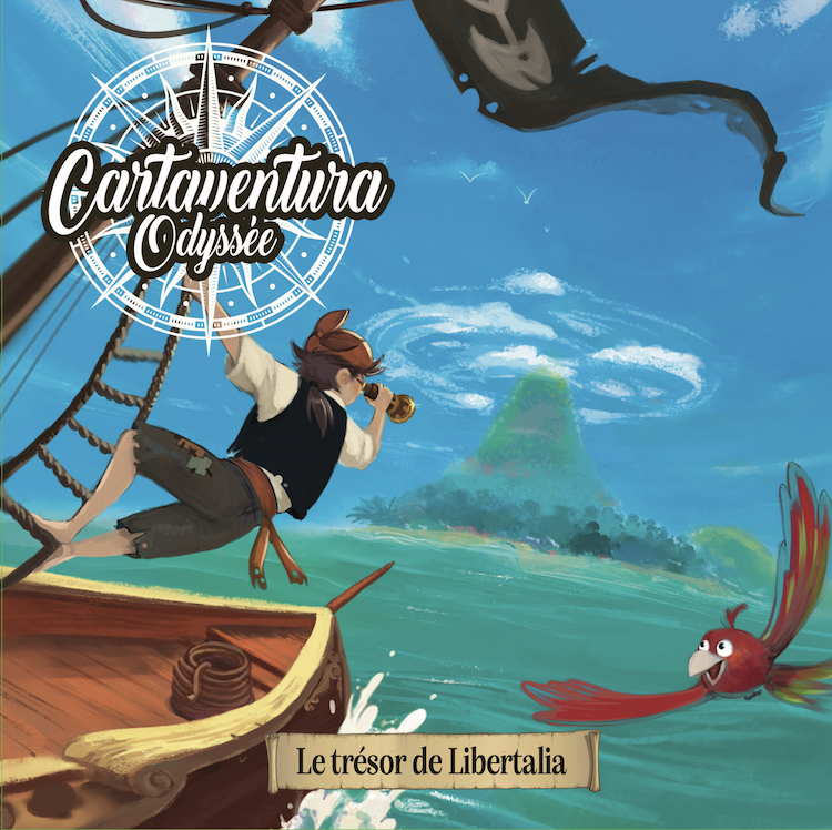 Boîte du jeu : Cartaventura Odyssée : Le Trésor de Libertalia