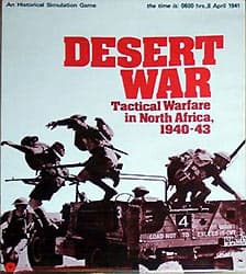 Boîte du jeu : Desert War