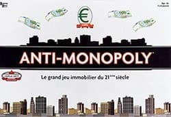 Boîte du jeu : Anti-Monopoly