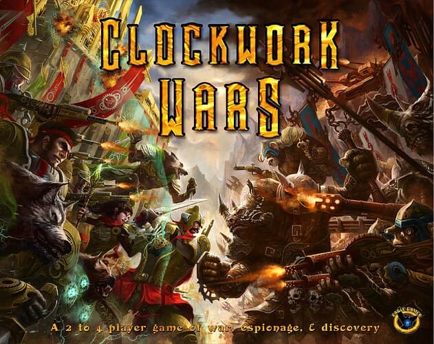 Clockwork Wars, prévision chez Eagle Games