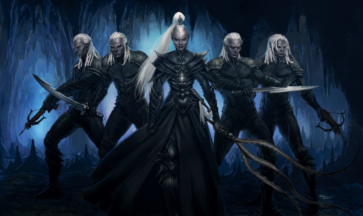 Les Tyrans de l'Ombreterre : Drow, tes cartes si tu l'oses!