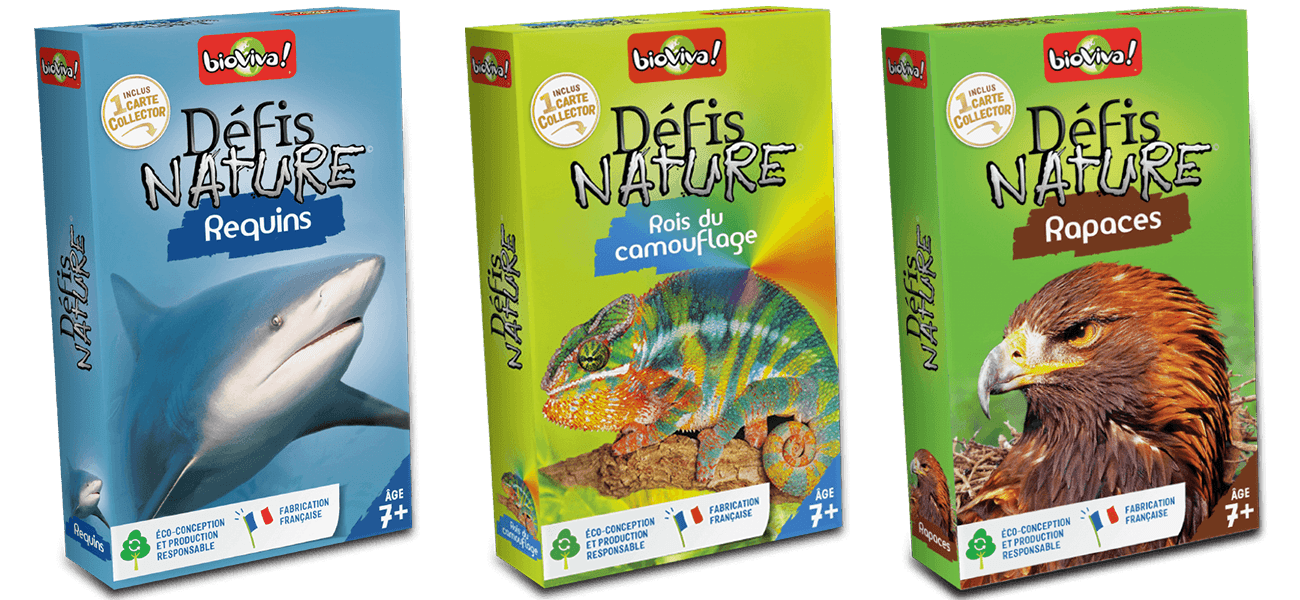 Trois nouveaux Défis Nature