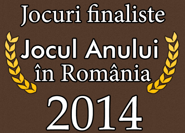Les nominés au jeu de l'année roumain 2014 sont
