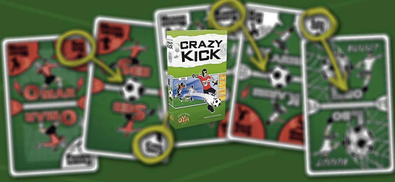 Crazy Kick, le foot et la crapette de joie...