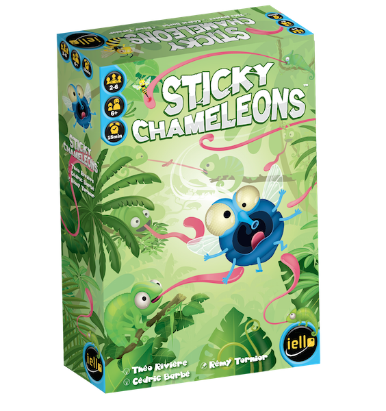 Sticky Chameleons : Tournez 7 fois votre langue dans la main avant de jouer !