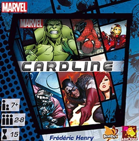 Cardline Marvel : BOmbyx et ASmodee en collant