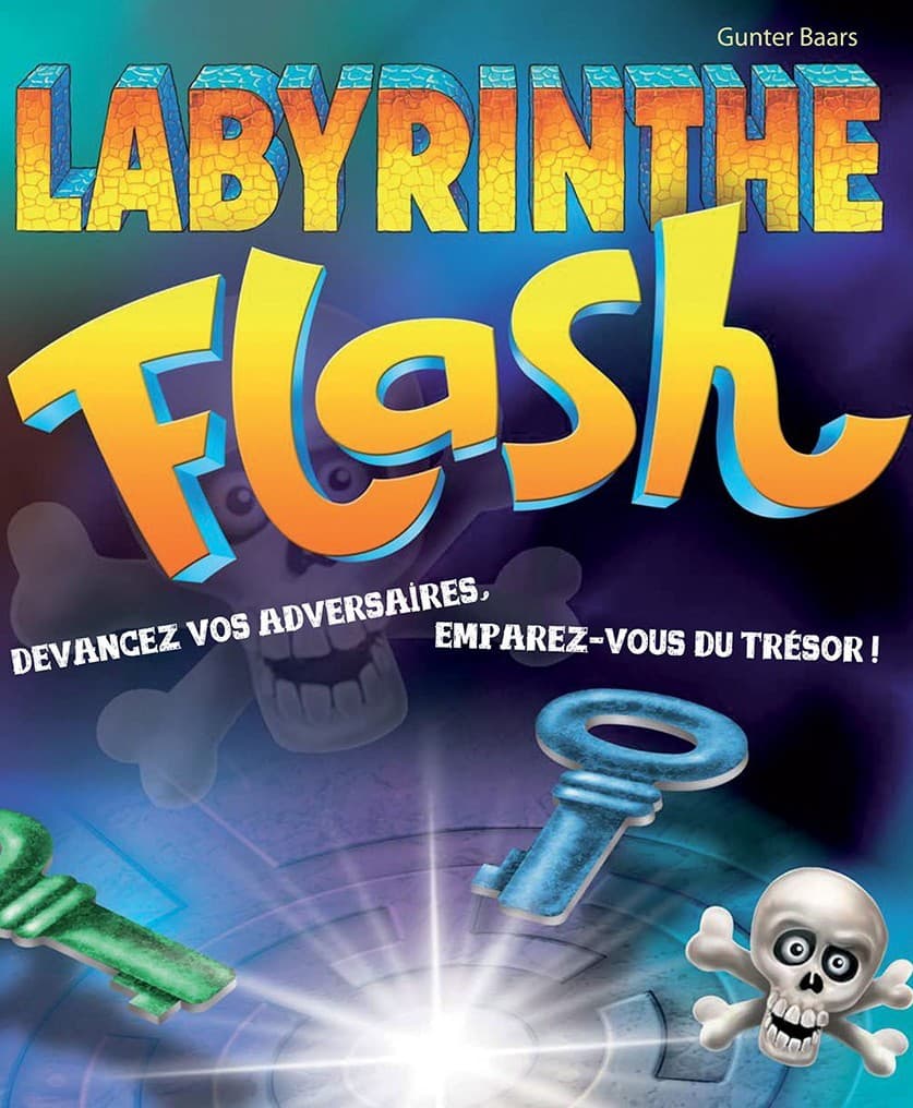 Labyrinthe Flash, chasseur de trésors du bout des yeux