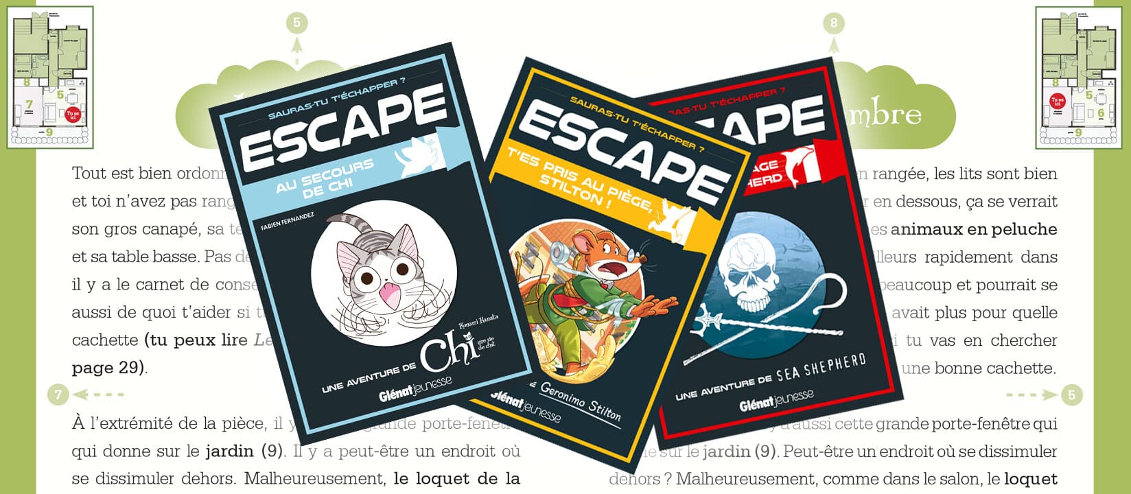 Escape : jouer au chat et à la souris (et au dauphin)