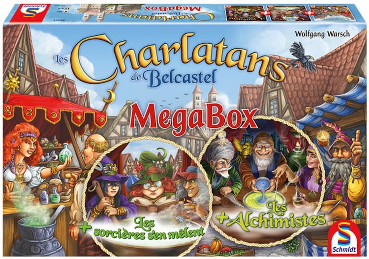 Boîte du jeu : Les Charlatans de Belcastel - MegaBox