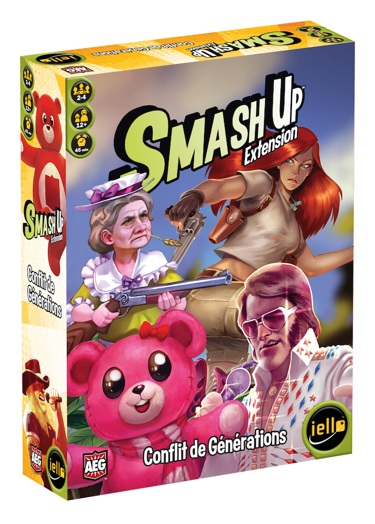 Boîte du jeu : Smash Up Conflit de Génération