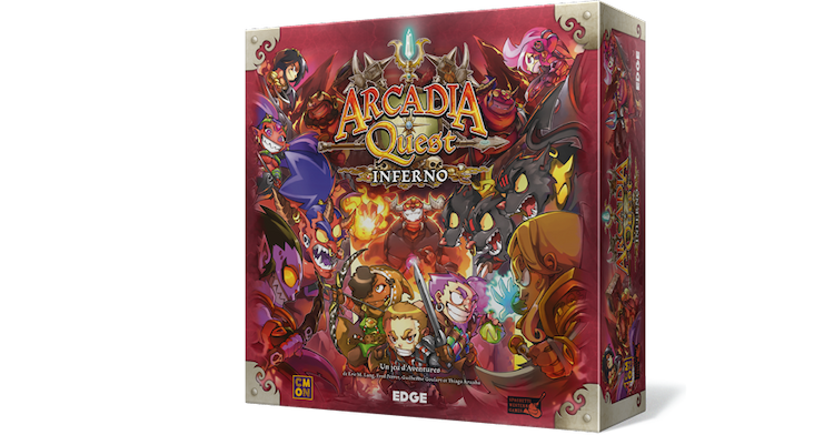 Boîte du jeu : Arcadia Quest: Inferno