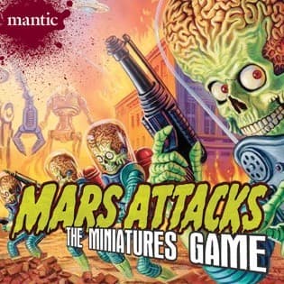 Boîte du jeu : Mars Attack : the Miniatures Game