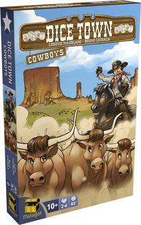 Boîte du jeu : Dice Town Cowboys