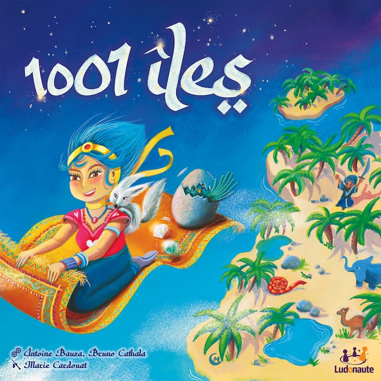 Boîte du jeu : 1001 Îles