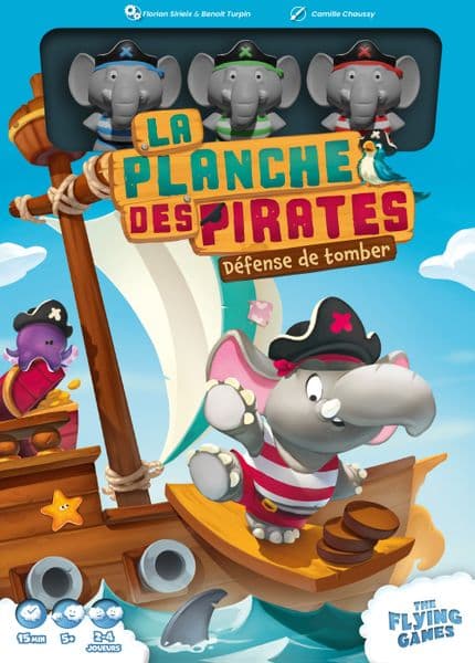 Boîte du jeu : La Planche des Pirates