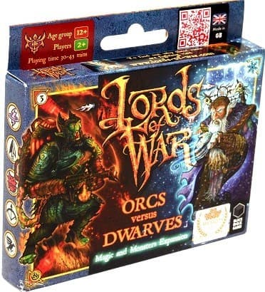 Boîte du jeu : Lords of War: Orcs versus Dwarves 2 – The Magic and Monsters Expansion