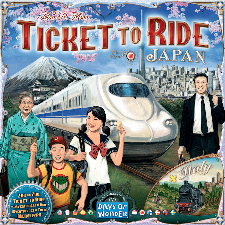 Boîte du jeu : Les Aventuriers du Rail - Japon & Italie
