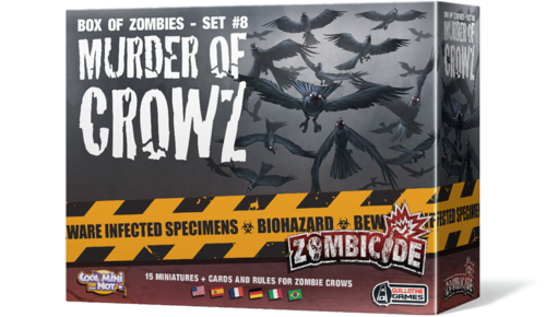 Boîte du jeu : Zombicide Box of Zombies Set #8: Murder of Crowz
