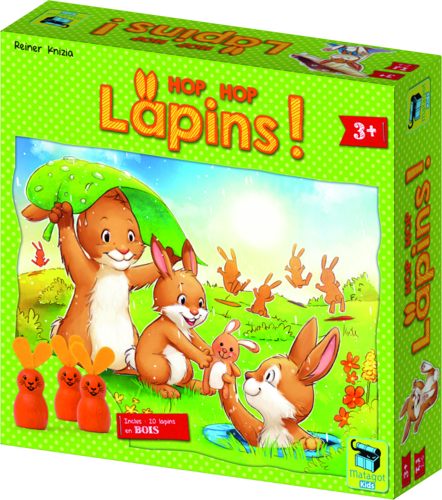 Boîte du jeu : Hop hop lapins !