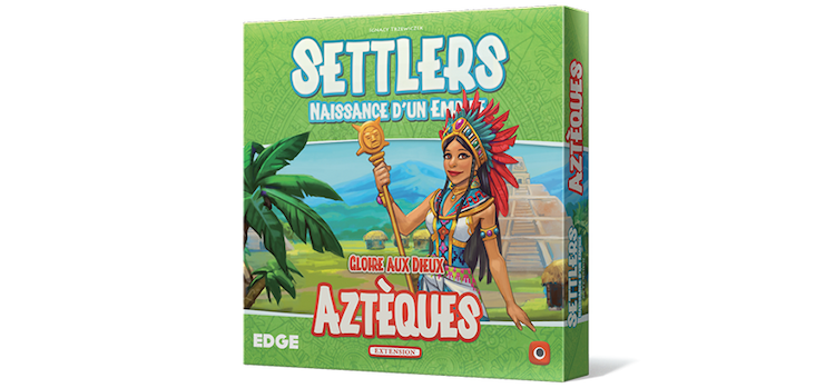 Boîte du jeu : Settlers - Naissance d'un Empire - Extension "Aztèques"