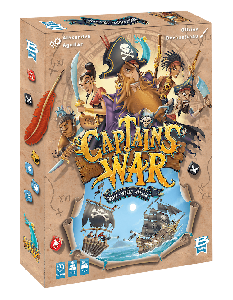 Boîte du jeu : Captains' War