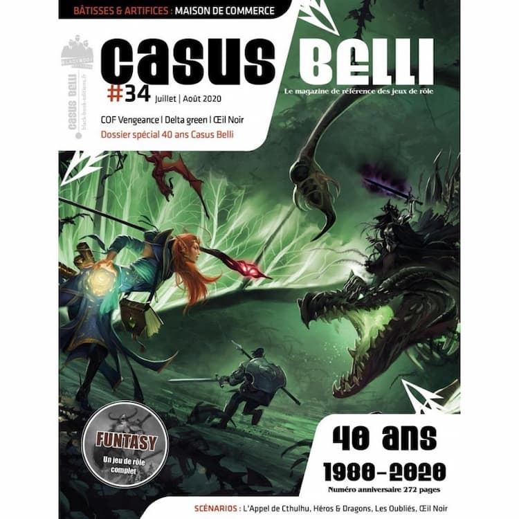 Boîte du jeu : Casus Belli n°34