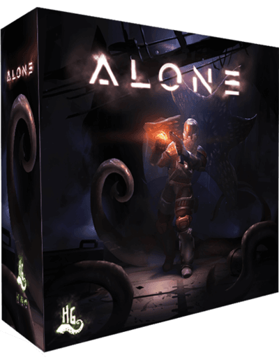 Boîte du jeu : Alone