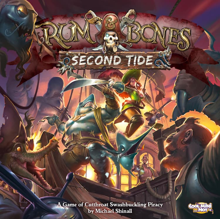 Boîte du jeu : Rum & Bones second tide