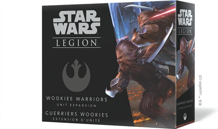 Boîte du jeu : Star Wars : Légion - Guerriers Wookies