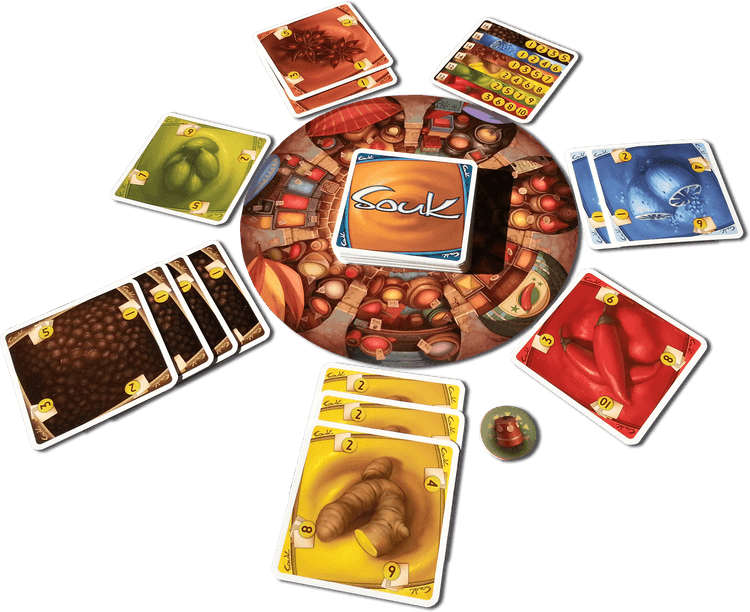 Boîte du jeu : Souk