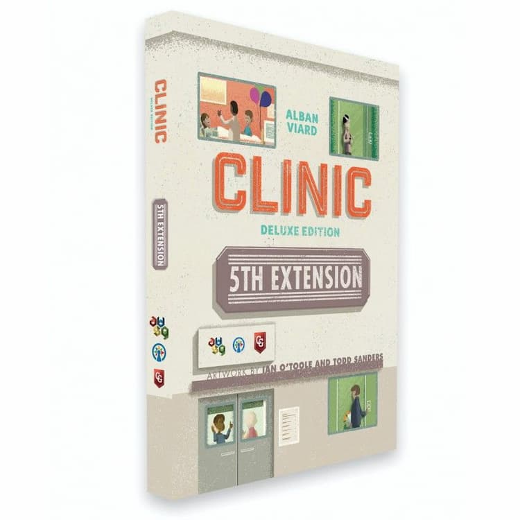 Boîte du jeu : Clinic (Deluxe Edition) - Extension "5ème Extension / 5th Expansion"
