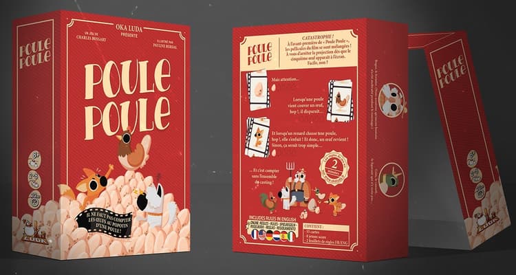 Boîte du jeu : Poule Poule