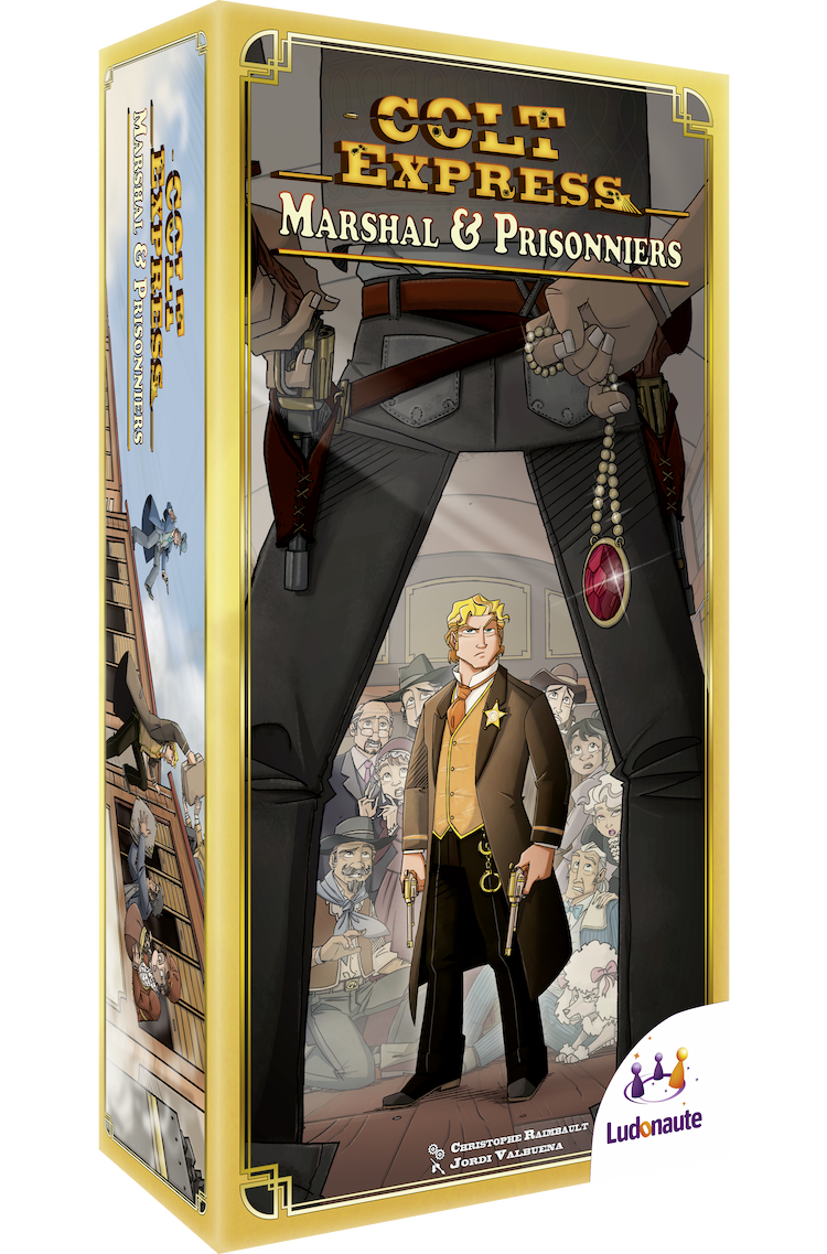 Boîte du jeu : Colt Express : Marshal & Prisonniers