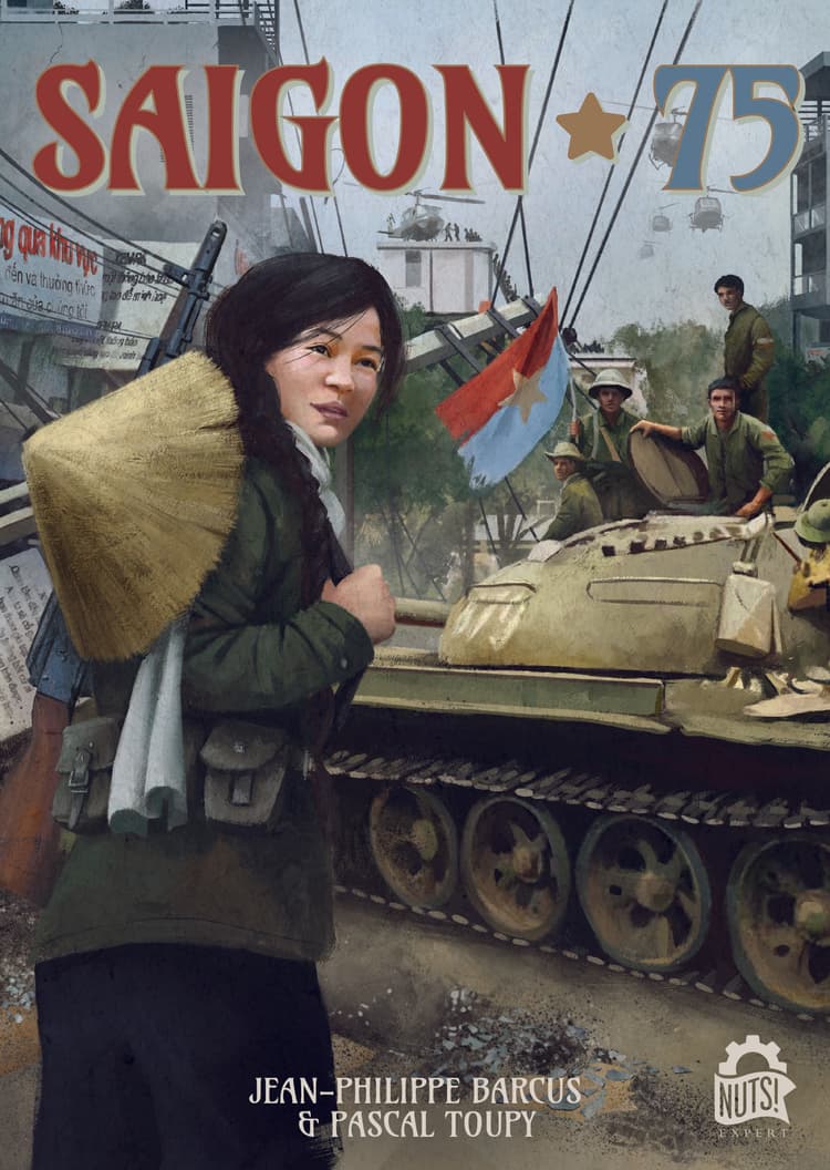 Boîte du jeu : SAIGON 75