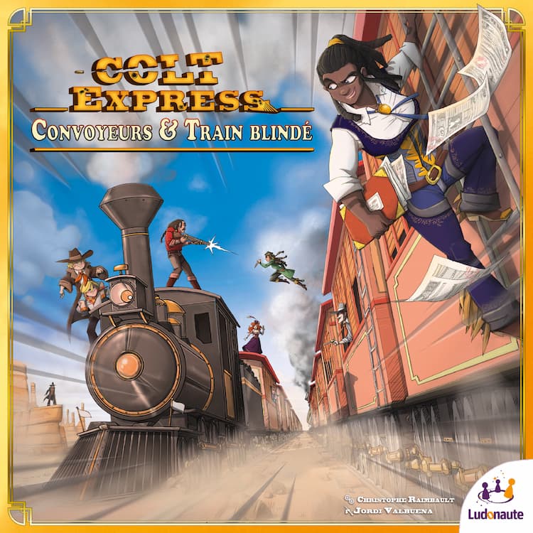 Boîte du jeu : Colt Express : Convoyeurs & Train blindé