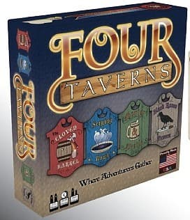 Boîte du jeu : Four Taverns