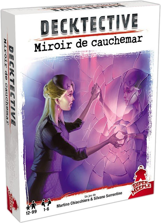 Boîte du jeu : Decktective : Miroir de Cauchemar