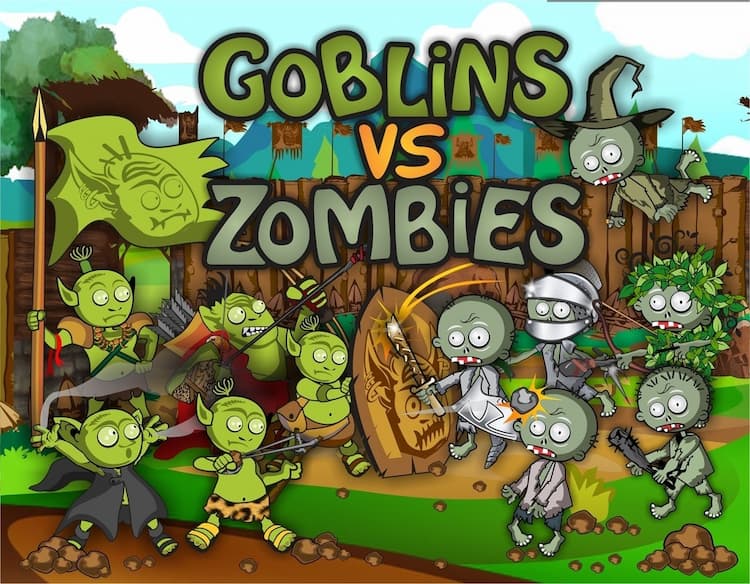 Boîte du jeu : Goblins vs Zombies