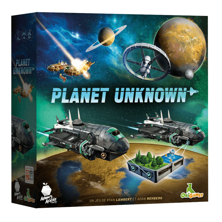 Boîte du jeu : Planet Unknown