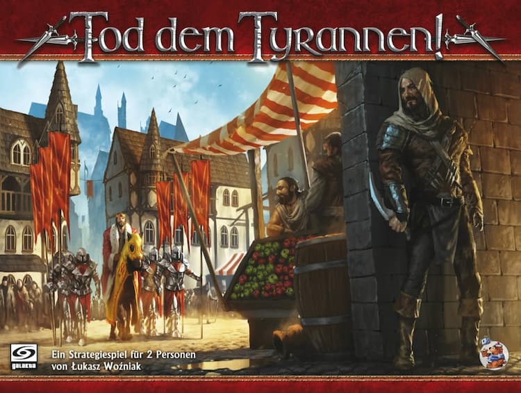 Boîte du jeu : Tod dem Tyrannen!