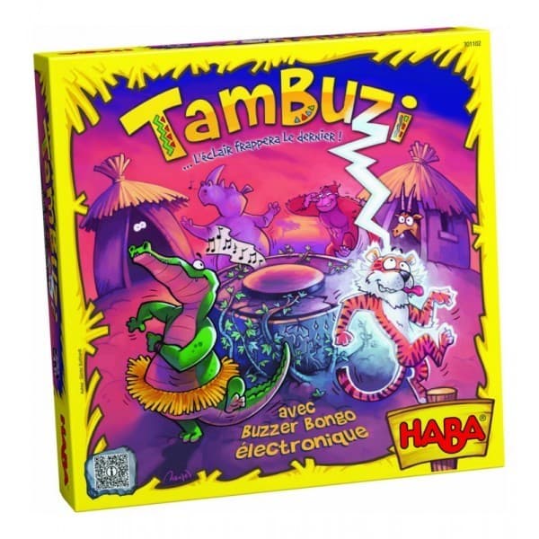 Boîte du jeu : Tambuzi... l'éclair frappera le dernier !