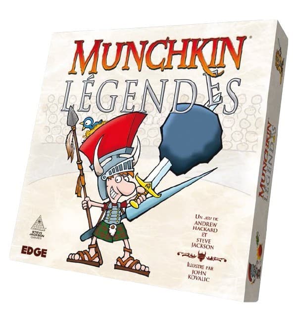 Boîte du jeu : Munchkin Légendes