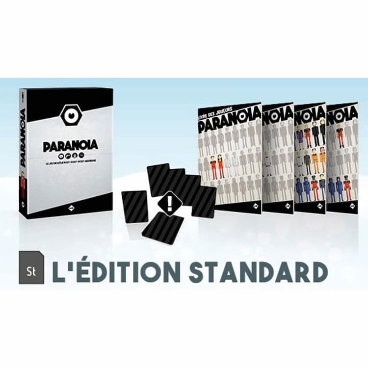 Boîte du jeu : Paranoïa - Edition Standard